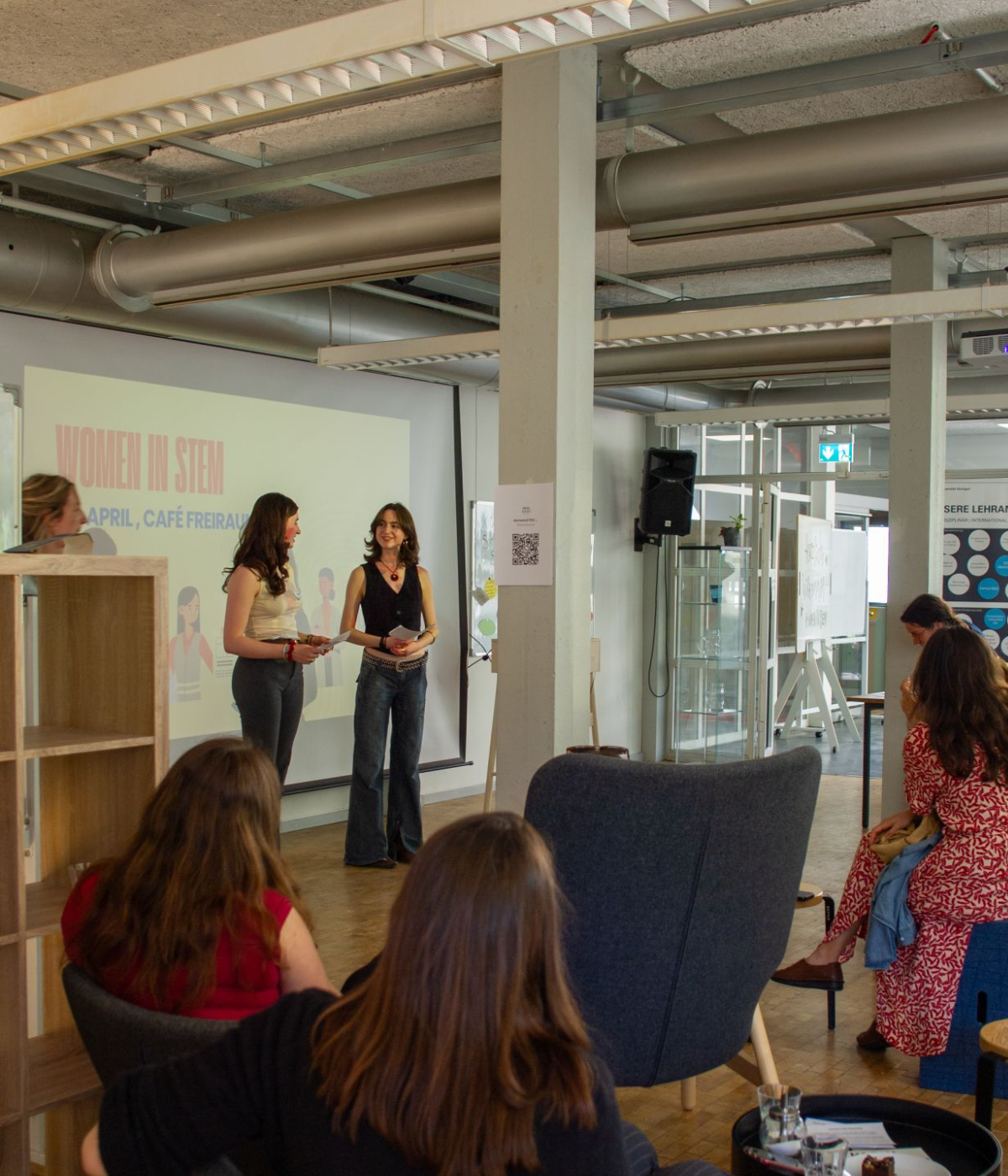 picture of first #WomenInSTEM event